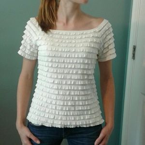 Frank Lyman Ruffle Top